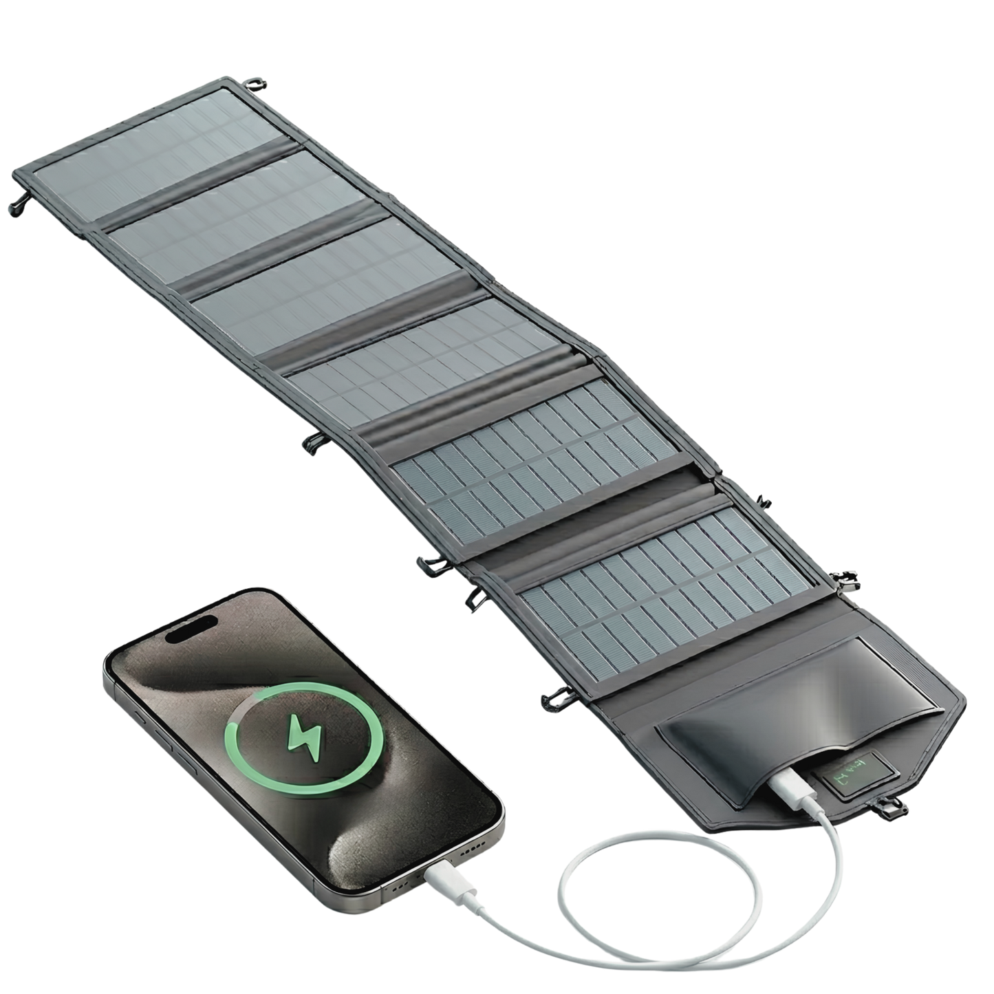 Panel solar plegable