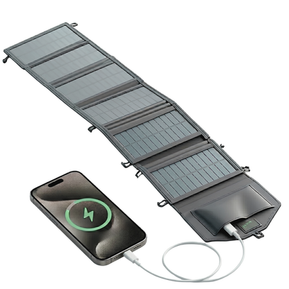 Panel solar plegable