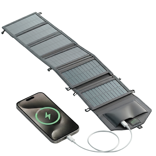Panel solar plegable