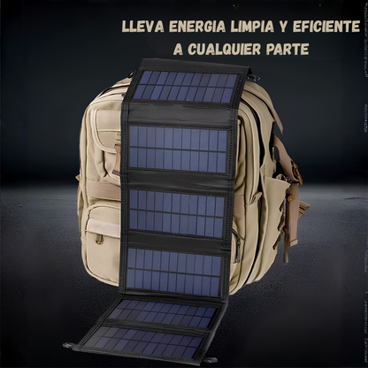 Panel solar plegable